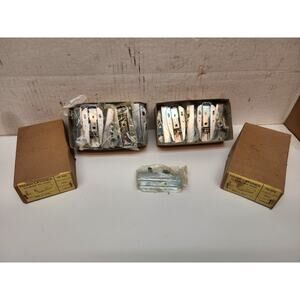 Lot 16 pcs Push Latch, Non-Magnetic , Metal Housing, Zinc Plated Selby